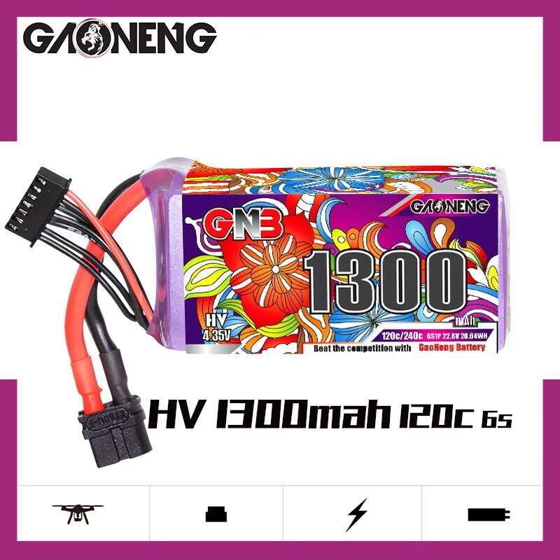 2Pcs GNB 6S Lipo Battery 22.8V - Drone Battery 6S 리뷰 및 가격