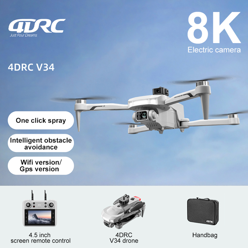 2025 New V34 Drone 8K Camera P - Drone Battery Case 리뷰 및 가격
