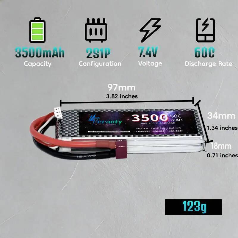TERANTY 2S LiPo Battery 7.4V 3 - Drone Battery Li-Ion 리뷰 및 가격