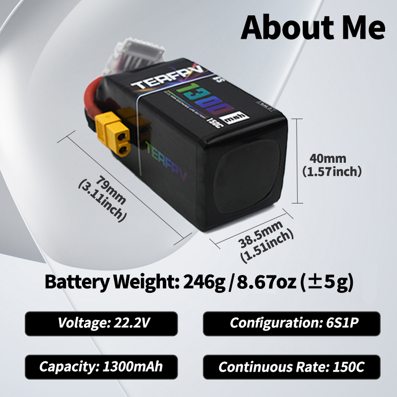 TERFPV Lipo Battery 6S 22.2V 1 - Drone Battery Lipo 리뷰 및 가격