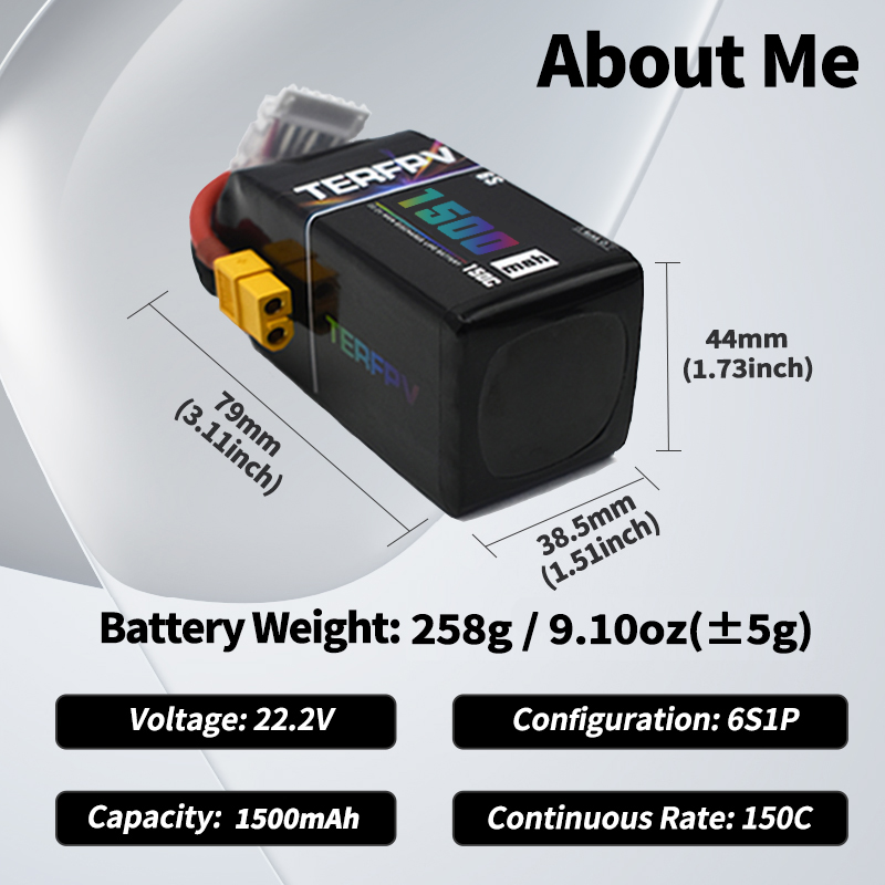 TERFPV Lipo Battery 6S 22.2V 1 - Drone Battery Lipo 리뷰 및 가격