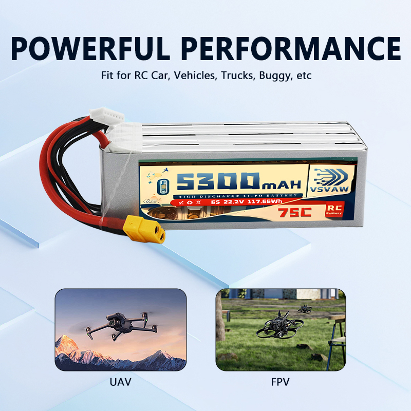 VSVAW 6S 5300mAh Lipo Battery  - Drone Battery Plate 리뷰 및 가격