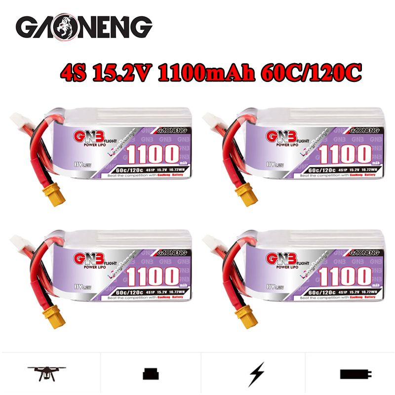 GNB 4S 1100mAh 60C/120C HV Lip - Drone Battery 4S 리뷰 및 가격