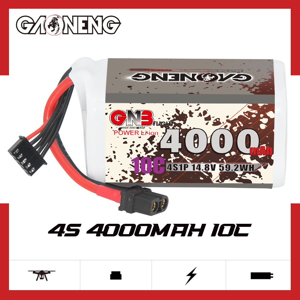 GNB 4000mAh 4S 14.8V 10C 20C W - Drone Battery Lipo 리뷰 및 가격