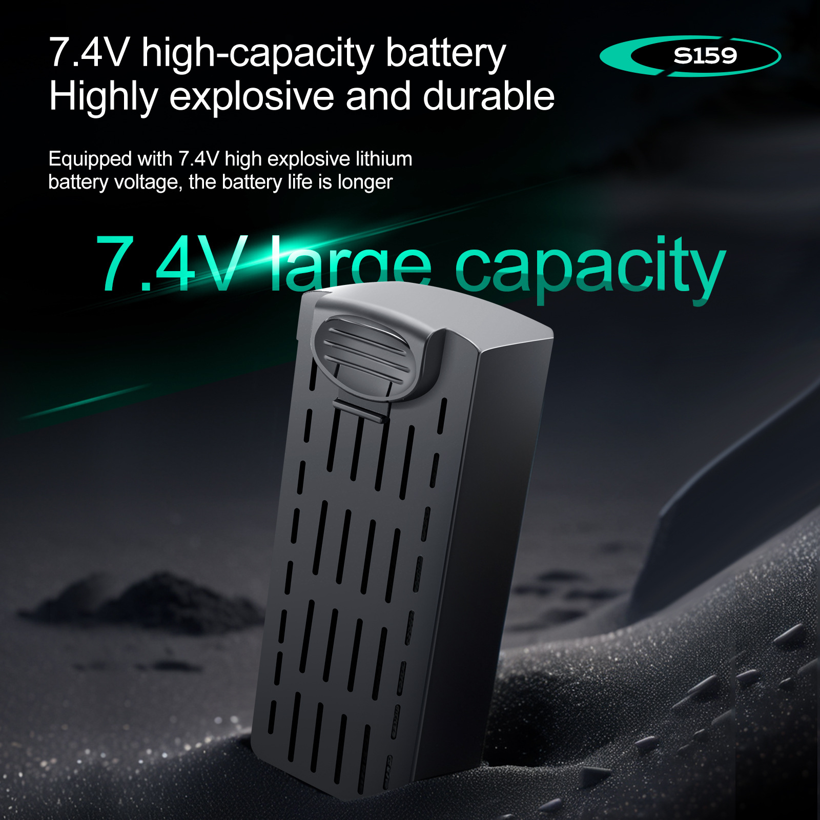 S159 Battery 7.4V 2200mAH S159 - Drone Battery Li-Ion 리뷰 및 가격