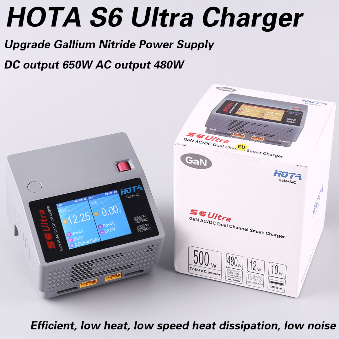 HOTA S6 Ultra Gallium Nitride  - Drone Battery Charger 리뷰 및 가격