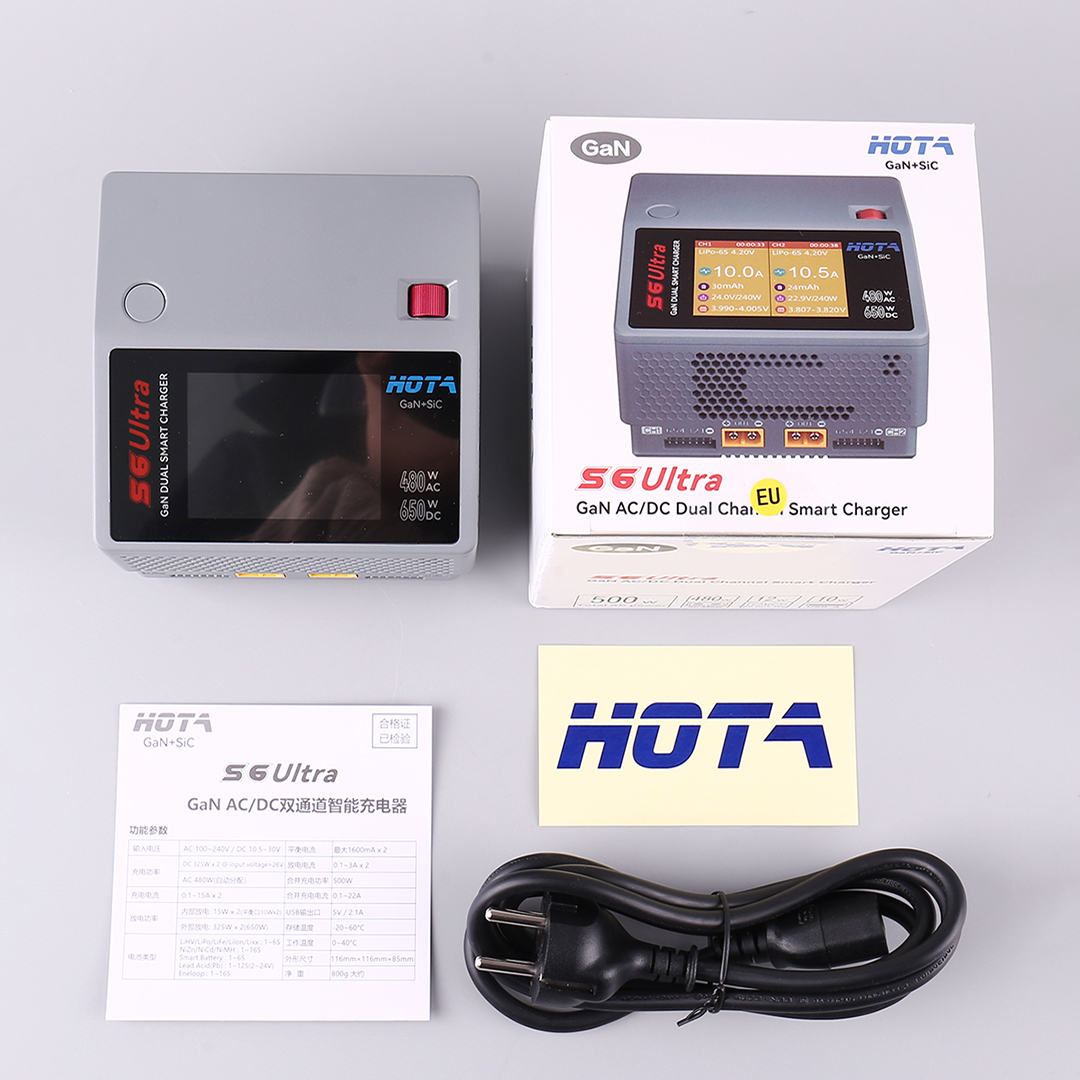 HOTA S6 Ultra Gallium Nitride  - Drone Battery Charger 리뷰 및 가격