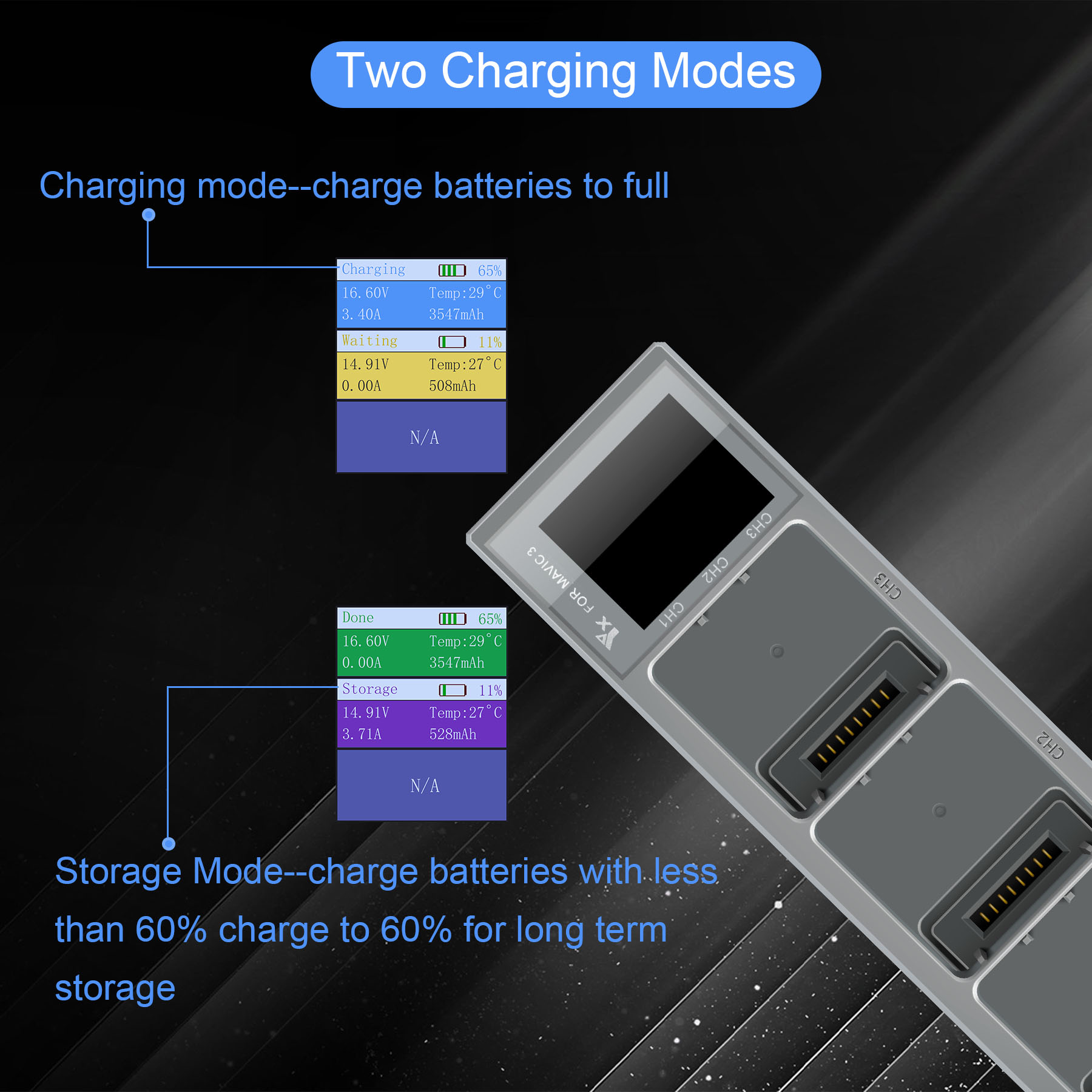 3 IN 1 Battery Charger for DJI - Drone Battery Parallel Board 리뷰 및 가격