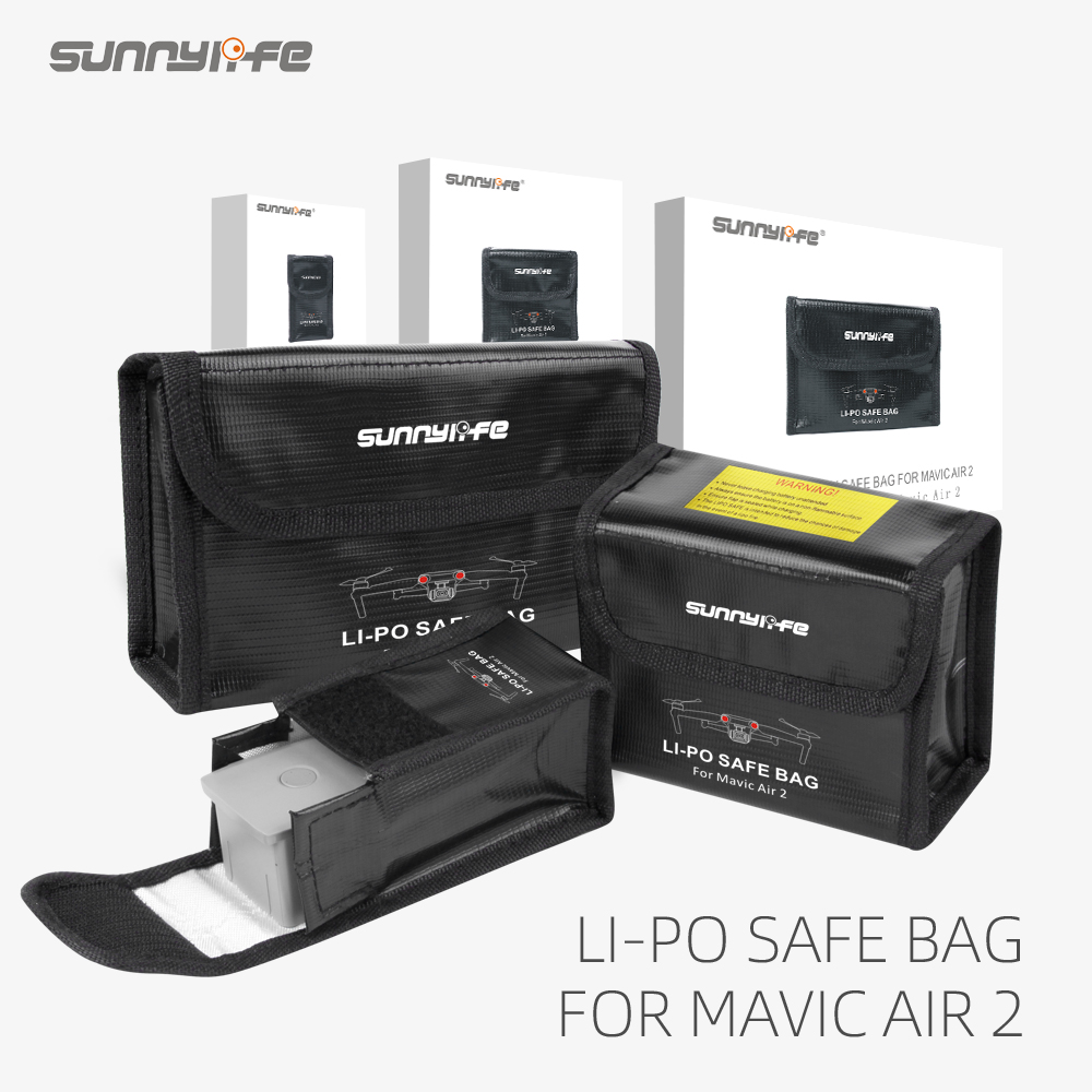 For DJI AIR 2S LiPo Safe Bag E - Drone Battery Bag 리뷰 및 가격