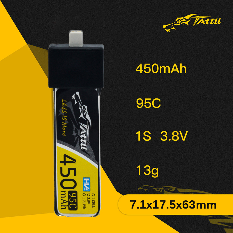 3Pcs NEW TATTU 450/500/550mAh  - Drone Battery 3S 리뷰 및 가격