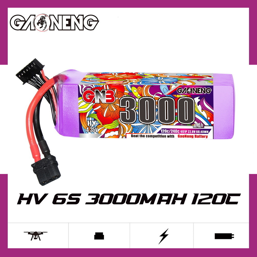 Original GNB HV 6S 22.8V 3000m - Drone Battery 6S 리뷰 및 가격