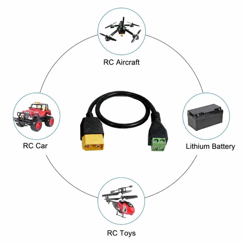 XT60 Connector Male Female To  - Drone Battery Balance Charger 리뷰 및 가격