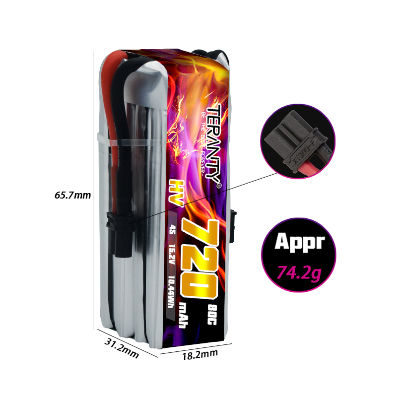 TERANTY 720mAh 4S 15.2V HV Lip - Drone Battery Lipo 리뷰 및 가격