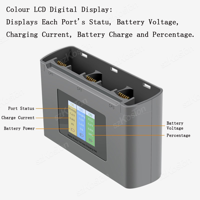 For DJI Mavic Mini 2/SE Mini 4 - Drone Battery Balance Charger 리뷰 및 가격