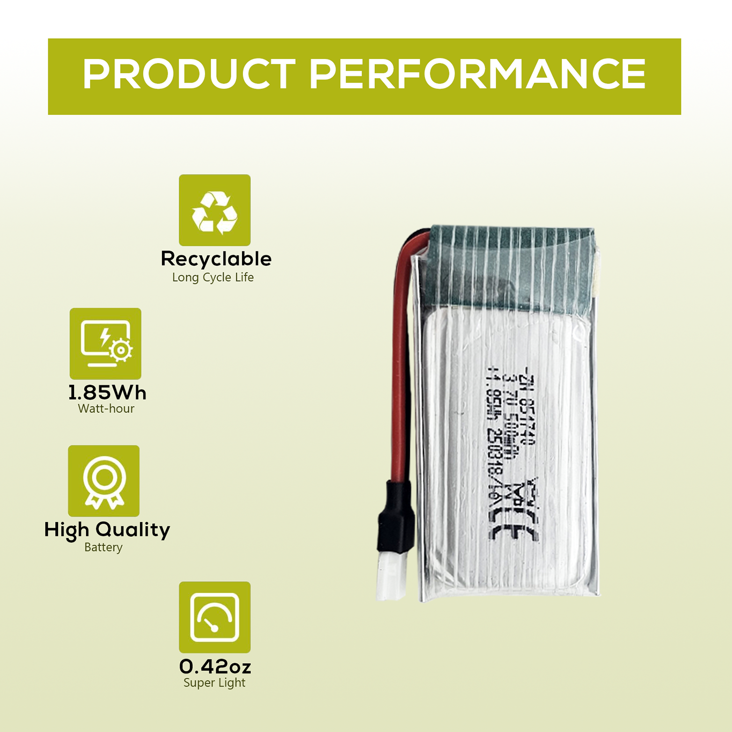 5Pcs 3.7V 500mAh LiPo Batterie - Drone Battery Charger 리뷰 및 가격