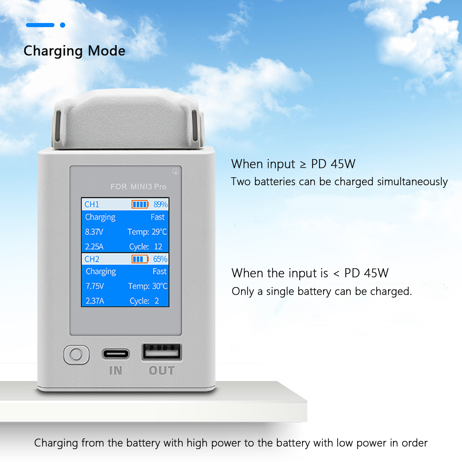 Charger Hub For DJI Mini 4 Pro - Drone Battery Balance Charger 리뷰 및 가격