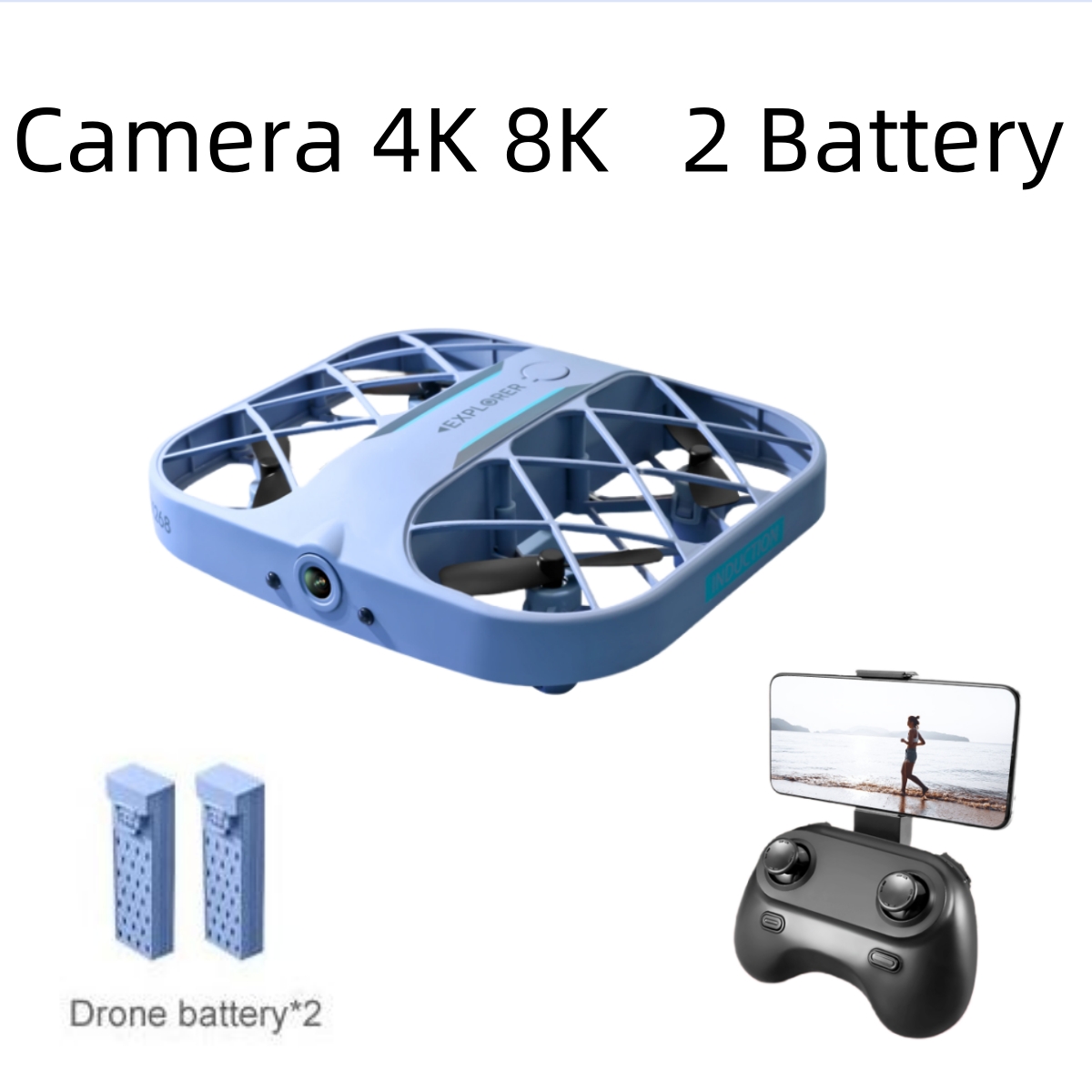 JJRC H107 FPV RC Drone with 2  - Drone Battery Case 리뷰 및 가격